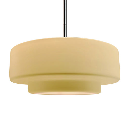 Radiance One Light Pendant Muted Yellow