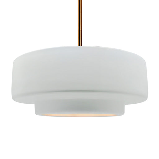 Radiance One Light Pendant Gloss White