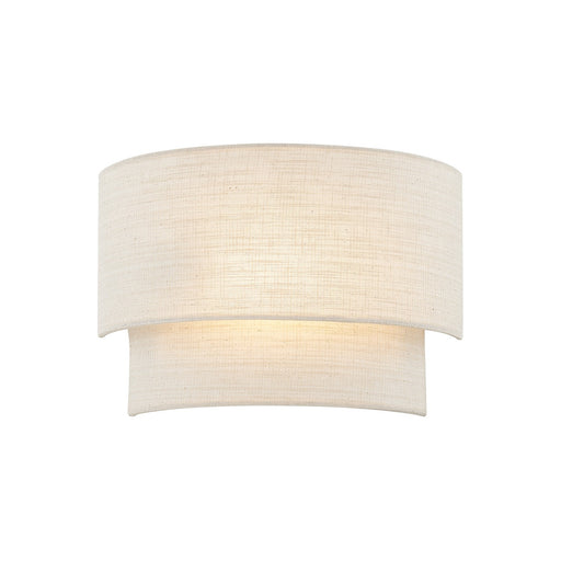 Textile One Light Wall Sconce