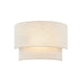 Justice Designs - FAB-5770-CREM - One Light Wall Sconce - Textile