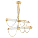 Corbett Lighting - 463-49-VB - LED Chandelier - Lariat - Vintage Brass