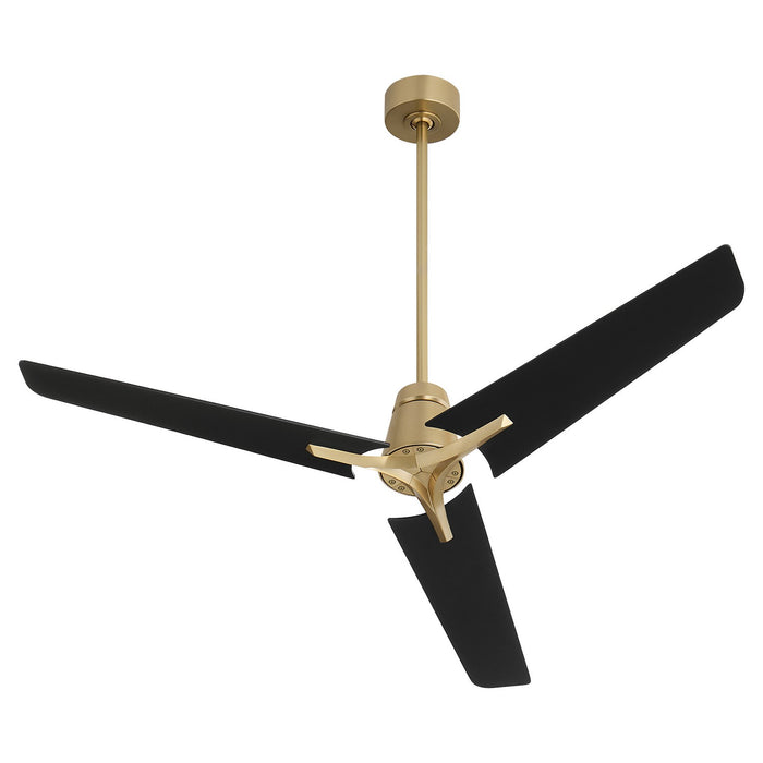Quorum - 3-131-40 - 56" Ceiling Fan - Halcyon - Aged Brass