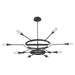 Quorum - 3-6119-15 - LED Chandelier - Sperano - Matte Black