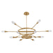 Oxygen - 3-6119-40 - LED Chandelier - Sperano - Aged Brass