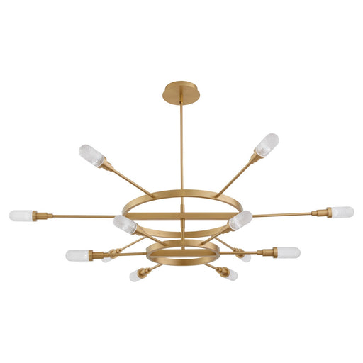 Quorum - 3-6119-40 - LED Chandelier - Sperano - Aged Brass