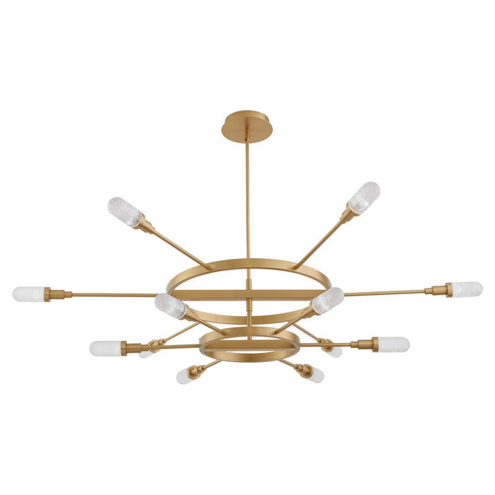 Quorum - 3-6119-40 - LED Chandelier - Sperano - Aged Brass