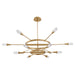 Quorum - 3-6119-40 - LED Chandelier - Sperano - Aged Brass