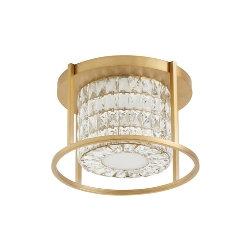 Élan LED Ceiling Mount Aged Brass