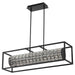 Oxygen - 3-676-15 - LED Linear Pendant - Elan - Black