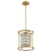 Oxygen - 3-877-40 - LED Pendant - Elan - Aged Brass