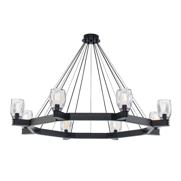 Trans Globe Imports - 11685 BK - Five Light Chandelier - Harmony Hills - Black