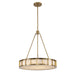 Trans Globe Imports - 11746 BK - Six Light Chandelier - Ivory Isle - Black