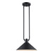 Trans Globe Imports - 11761 BK - One Light Pendant - Roscoe - Black