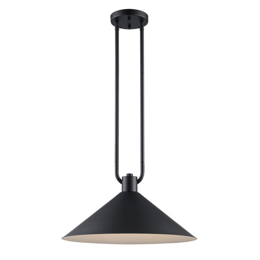 Trans Globe Imports - 11762 BK - One Light Pendant - Roscoe - Black