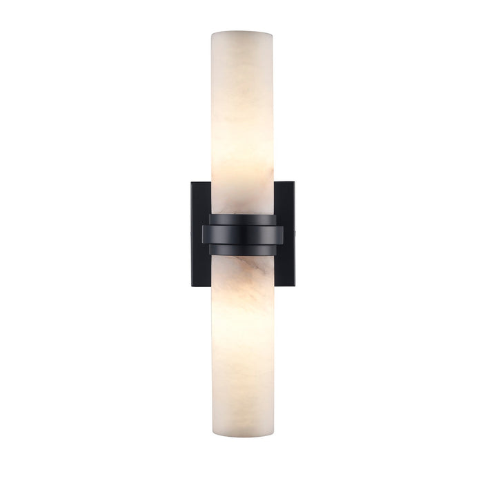 Trans Globe Imports - 22690 BK - Two Light Wall Sconce - Isla - Black