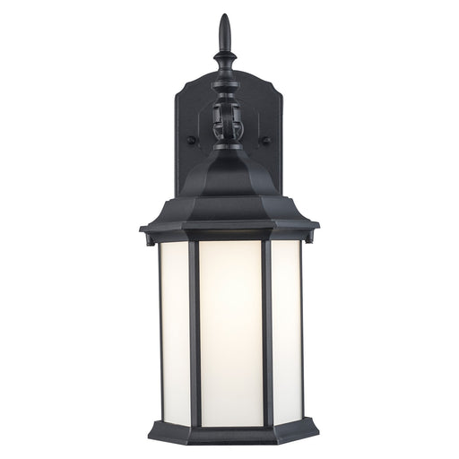 Trans Globe Imports - 51630 BK - One Light Outdoor Wall Lantern - Eldlight - Black