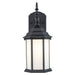 Trans Globe Imports - 51630 BK - One Light Outdoor Wall Lantern - Eldlight - Black