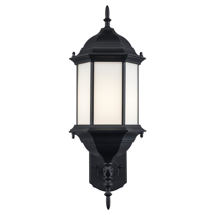 Trans Globe Imports - 51633 BK - One Light Outdoor Wall Lantern - Eldlight - Black