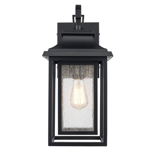 Trans Globe Imports - 51690 BK - One Light Outdoor Wall Lantern - Bosque - Black