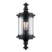 Trans Globe Imports - 51700 BK - One Light Outdoor Wall Lantern - PathLume - Black