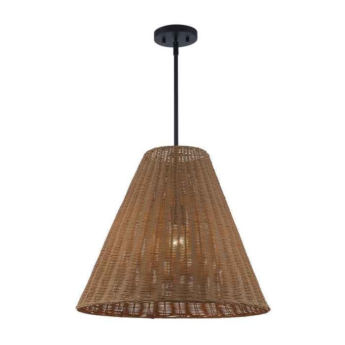 Trans Globe Imports - PND-2244 BK - One Light Pendant - Harmony - Black