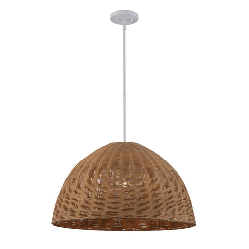 Trans Globe Imports - PND-2246 WH - One Light Pendant - Harmony - White