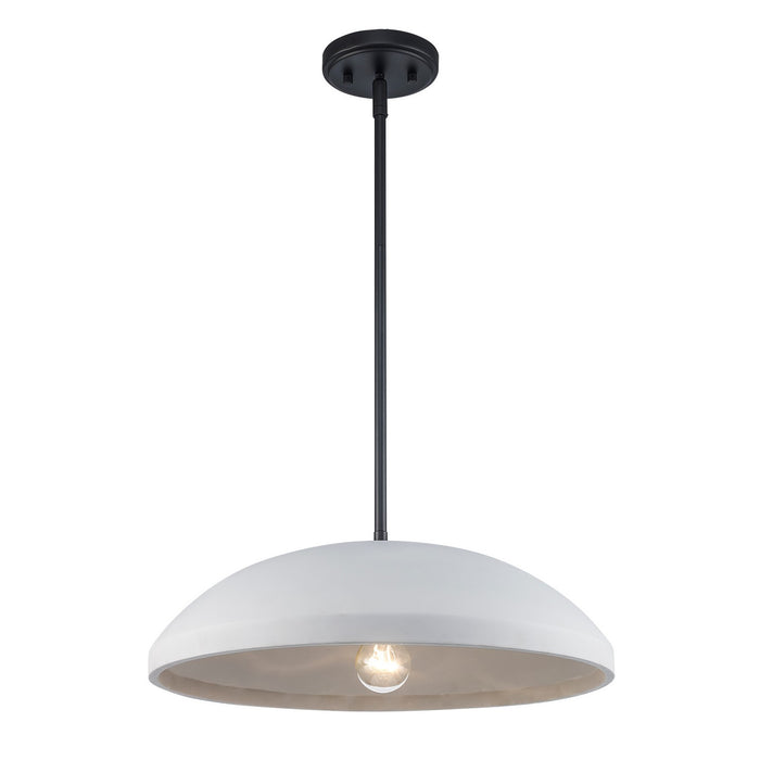 Trans Globe Imports - PND-2263 BK - One Light Pendant - UrbanConcrete - Black