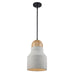 Trans Globe Imports - PND-2265 BK - One Light Pendant - UrbanConcrete - Black