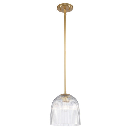 Trans Globe Imports - PND-2272 AG - One Light Pendant - MeadowGlow - Antique Gold