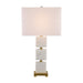 Trans Globe Imports - RTL-9166 WG-AG - One Light Table Lamp - Laurel - Weathered Gold - Antique Gold