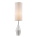 Trans Globe Imports - RTL-9171 WH - One Light Floor Lamp - Clive - White