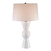 Trans Globe Imports - RTL-9176 WH - One Light Table Lamp - Romola - White