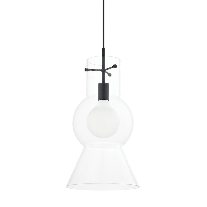 Mitzi - H702701L-SBK - One Light Pendant - Mirabel - Soft Black