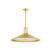 Hudson Valley - 3028-AGB - LED Pendant - Clermont - Aged Brass