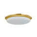 Hudson Valley - 3118-AGB - LED Flush Mount - North Castle - Aged Brass