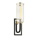 Troy Lighting - B6271-TBK/PN - One Light Wall Sconce - Aeon - Textured Black & Polish Nickel