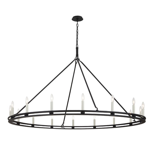 Troy Lighting - F6234-TBK - 16 Light Chandelier - Sutton - Textured Black