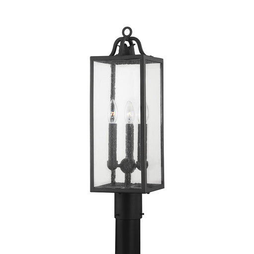 Troy Lighting - P2067-FOR - Three Light Outdoor Post Mount - Caiden - Forged Iron