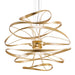 Corbett Lighting - 216-44-GL/SS - LED Chandelier - Calligraphy - Stainless Steel