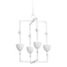 Corbett Lighting - 368-22-GSW - LED Lantern - Antalya - Gesso White