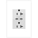 Legrand - ARTRUSB20PD30W4 - Ultra-Fast Plus Power Delivery USB Type-C/C Outlet - Adorne - White