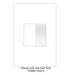 Legrand - ASPD1531W277 - Switch - Adorne - White