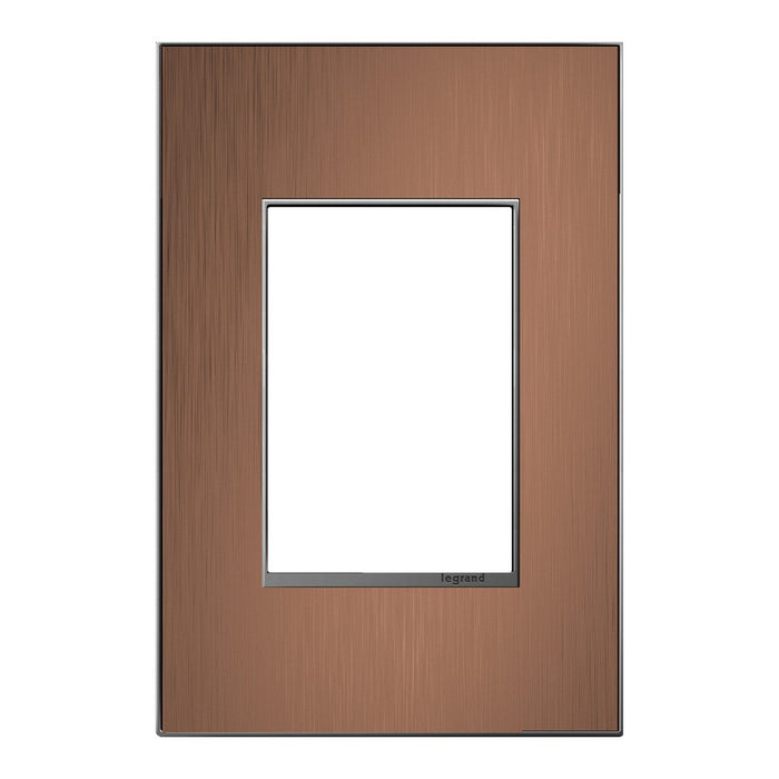 Legrand - AWM1G3CU4 - Wall Plate - Adorne - Copper