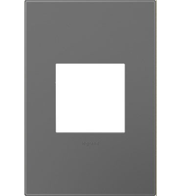 Legrand - AWP1G2MG6 - Gang Wall Plate - Adorne - Magnesium