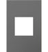 Legrand - AWP1G2MG6 - Gang Wall Plate - Adorne - Magnesium