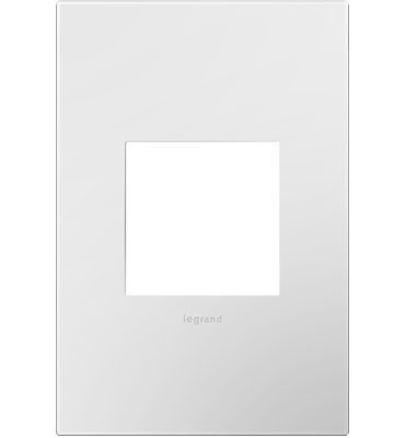 Legrand - AWP1G2WH6 - Gang Wall Plate - Adorne - White