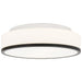 Access - 20671LEDDLP-MBL/OPL - LED Flush Mount - Aero - Matte Black