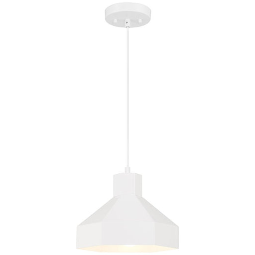 Access - 52088-MWH - One Light Pendant - Poly - Matte White