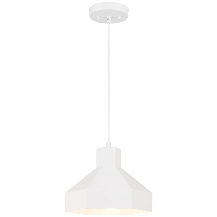 Access - 52088-MWH - One Light Pendant - Poly - Matte White