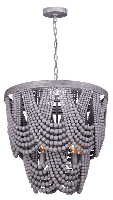 Canarm - ICH1033A05BGY18 - Five Light Chandelier - Solana - Gray